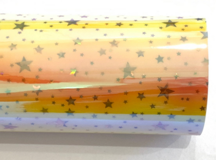 Galaxy Holographic Patent Sheets Mango