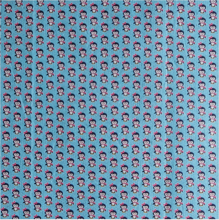 Tissue Napkin Sheet for Decoupage - Penguins