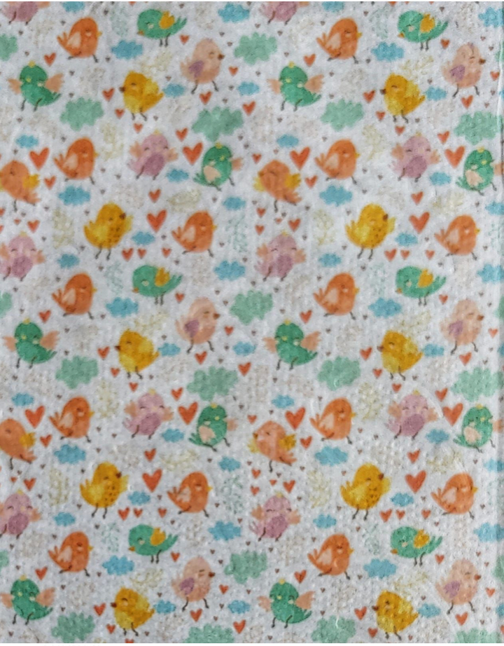 Tissue Napkin Sheet for Decoupage - Singing Birds