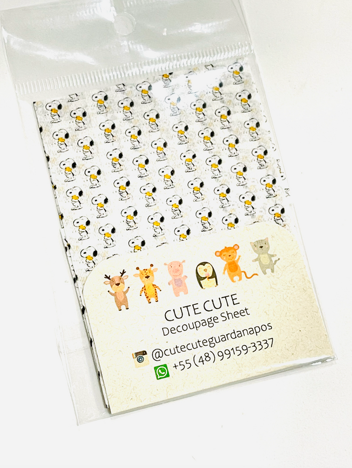 Tissue Napkin Sheet for Decoupage - Beagle Dog