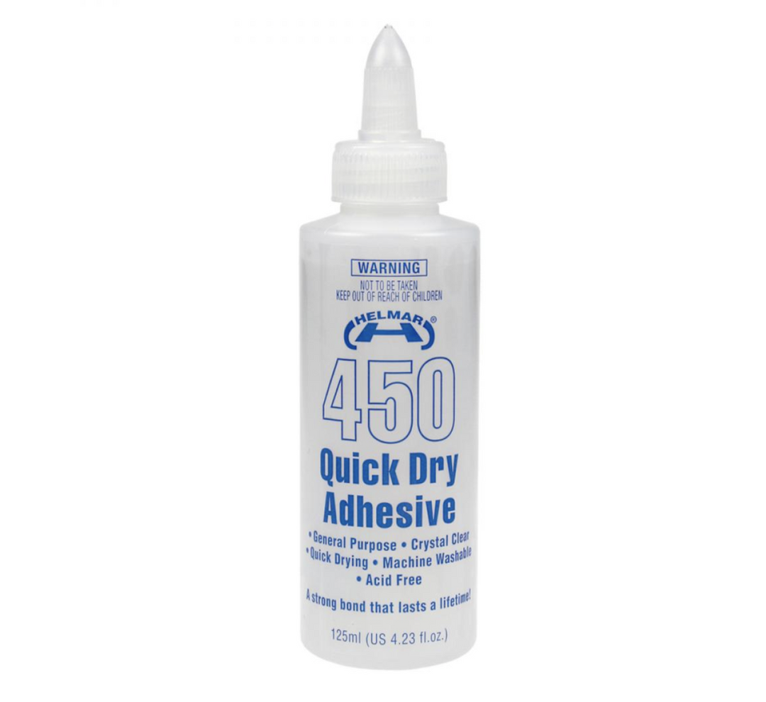 Helmar 450 Quick Dry Adhésif 125 ml (fret routier uniquement, pas d'expédition express)