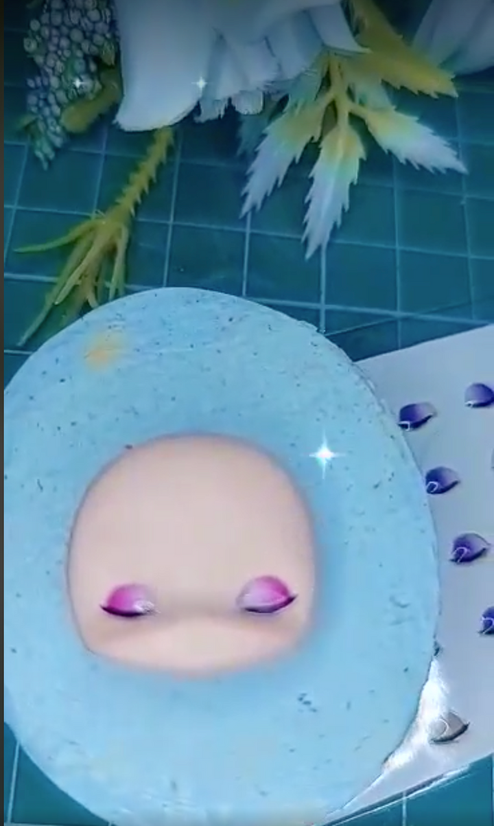 Closed Eye Stickers - Large