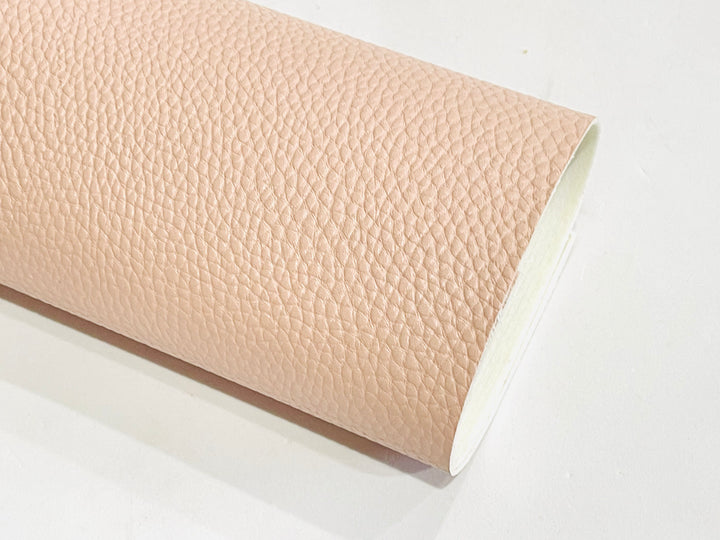 Powder Pink Faux Leatherette