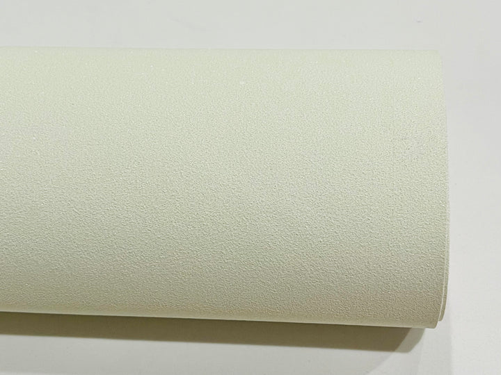 Tissu suédé pailleté avec un trait de citron vert