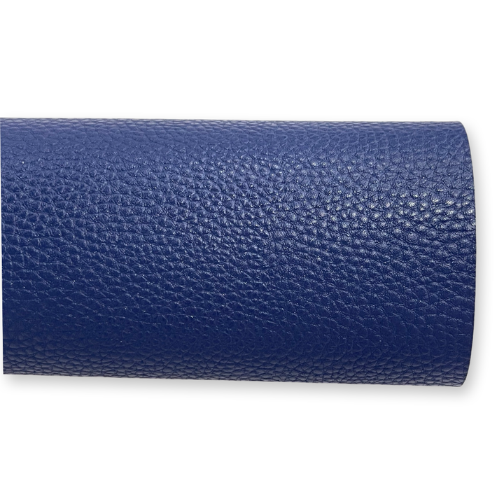 Navy Blue Faux Leatherette Sheet