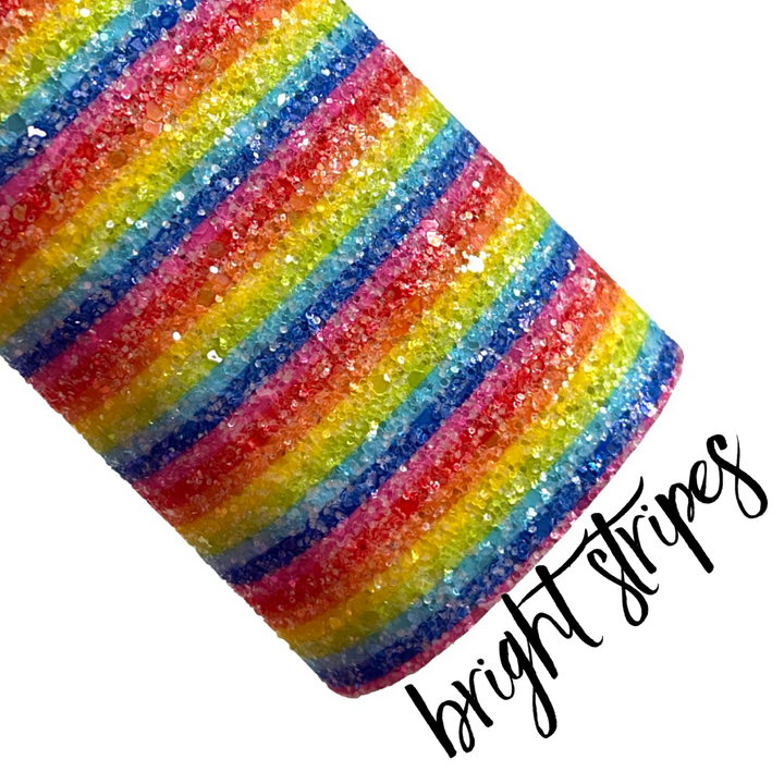 Bright Sunny Rainbow Bow Clay Embellishments