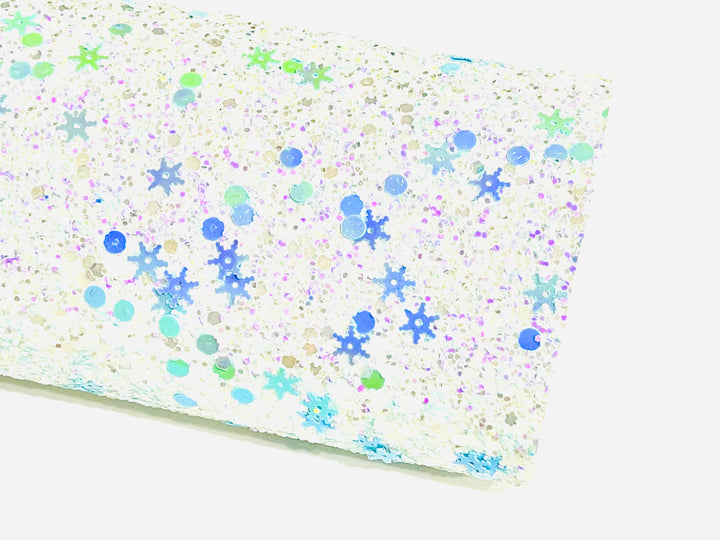 Snow Fall Snowflake Glitter Sheet