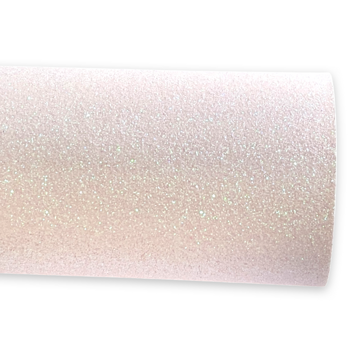 Tissu à fines paillettes rose Whisper nouveau-né