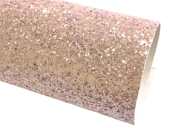 Feuille de tissu à grosses paillettes de poussière de fée rose lilas