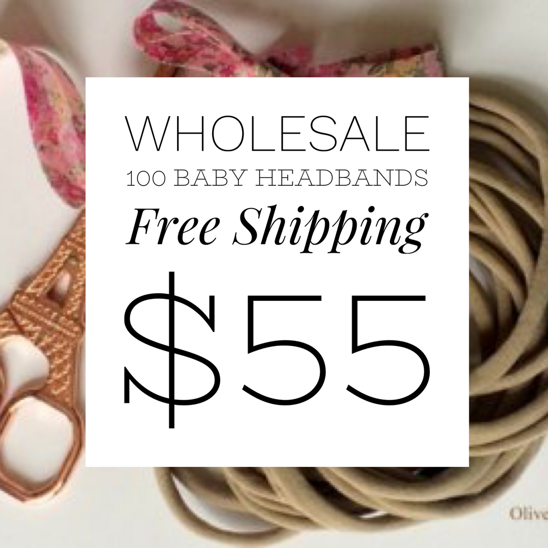 DOMESTIC EXPRESS UPGRADE 100 pièces bandeaux élastiques en nylon fin couleur chair | 5-6 mm | 26 cm