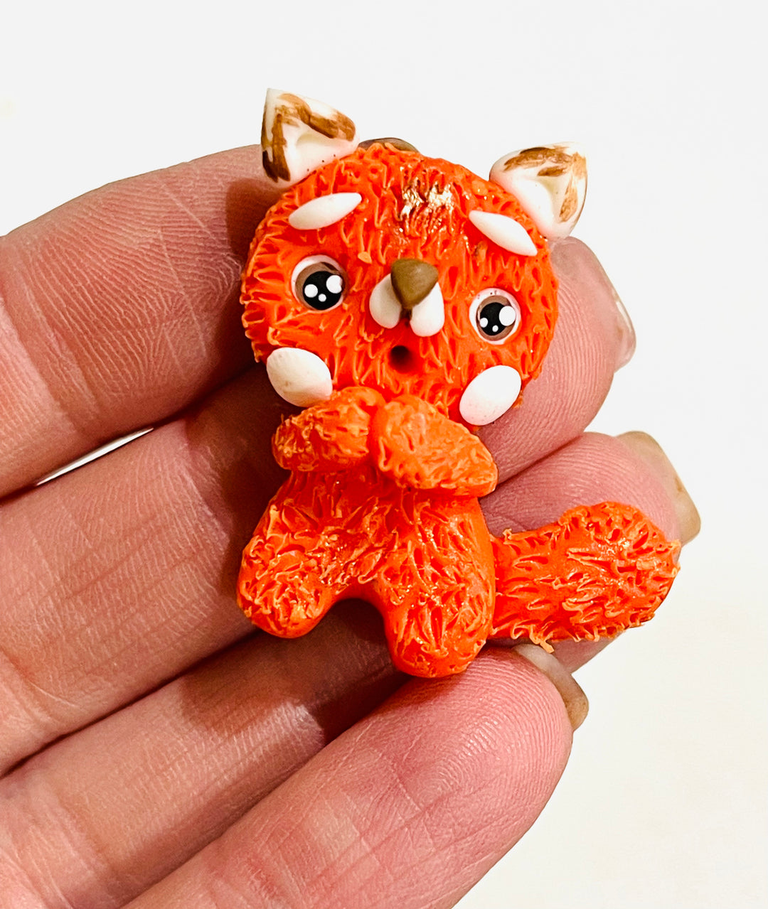 Embellissement en argile panda