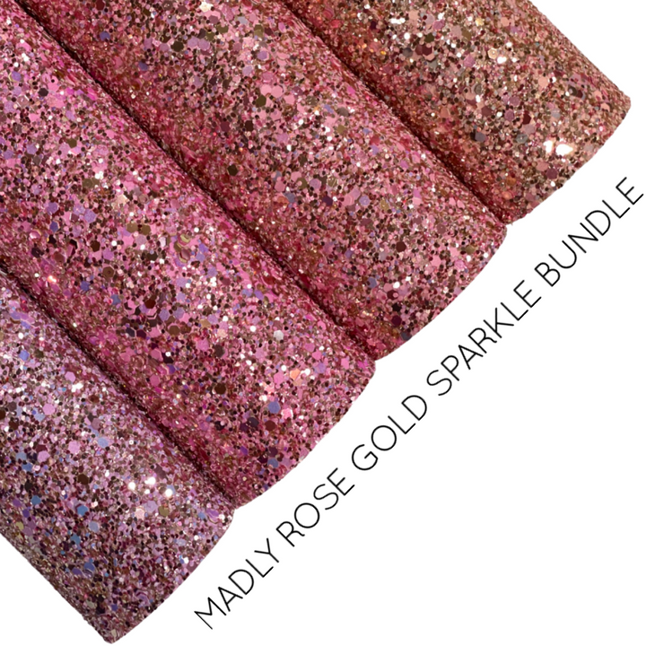 Madly Lilac Rose Gold Chunky Glitter