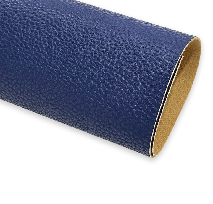 Navy Blue Faux Leatherette Sheet