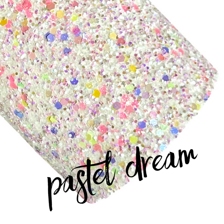 Pastel Dream Premium Feutré Grosses Paillettes