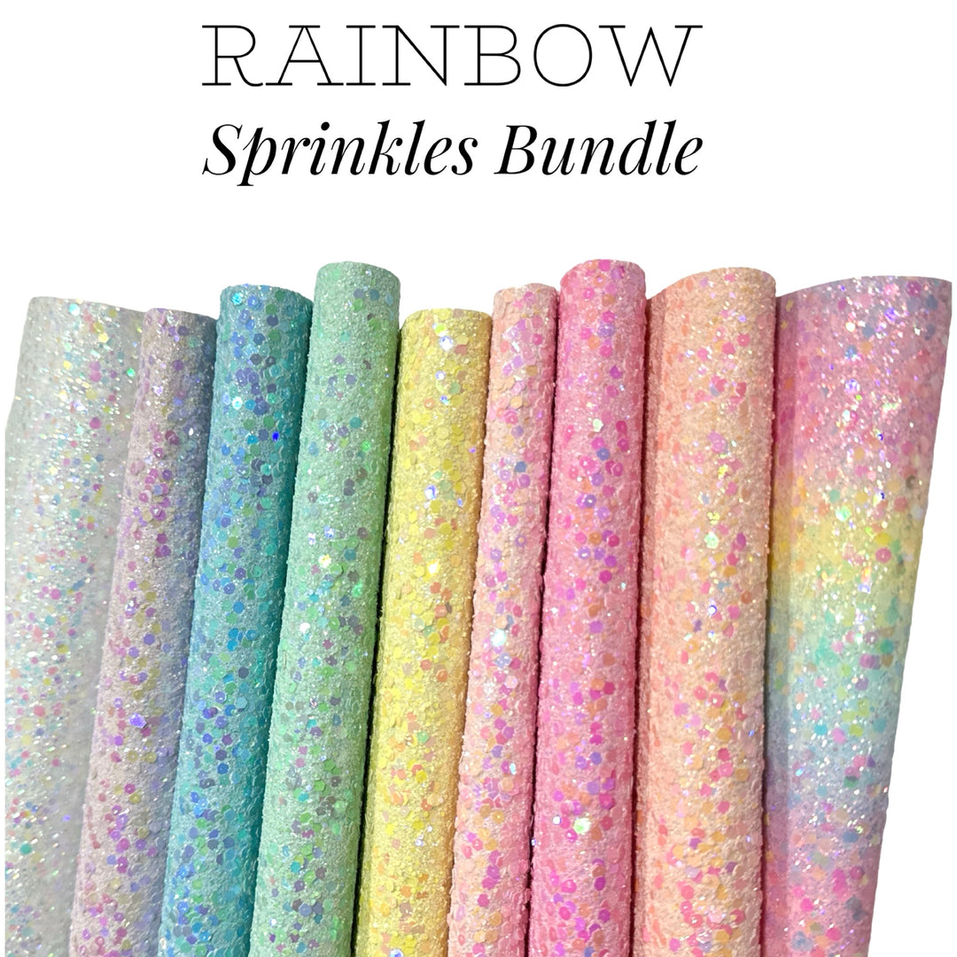 RAINBOW SPRINKLES for new Flutterfly Bow