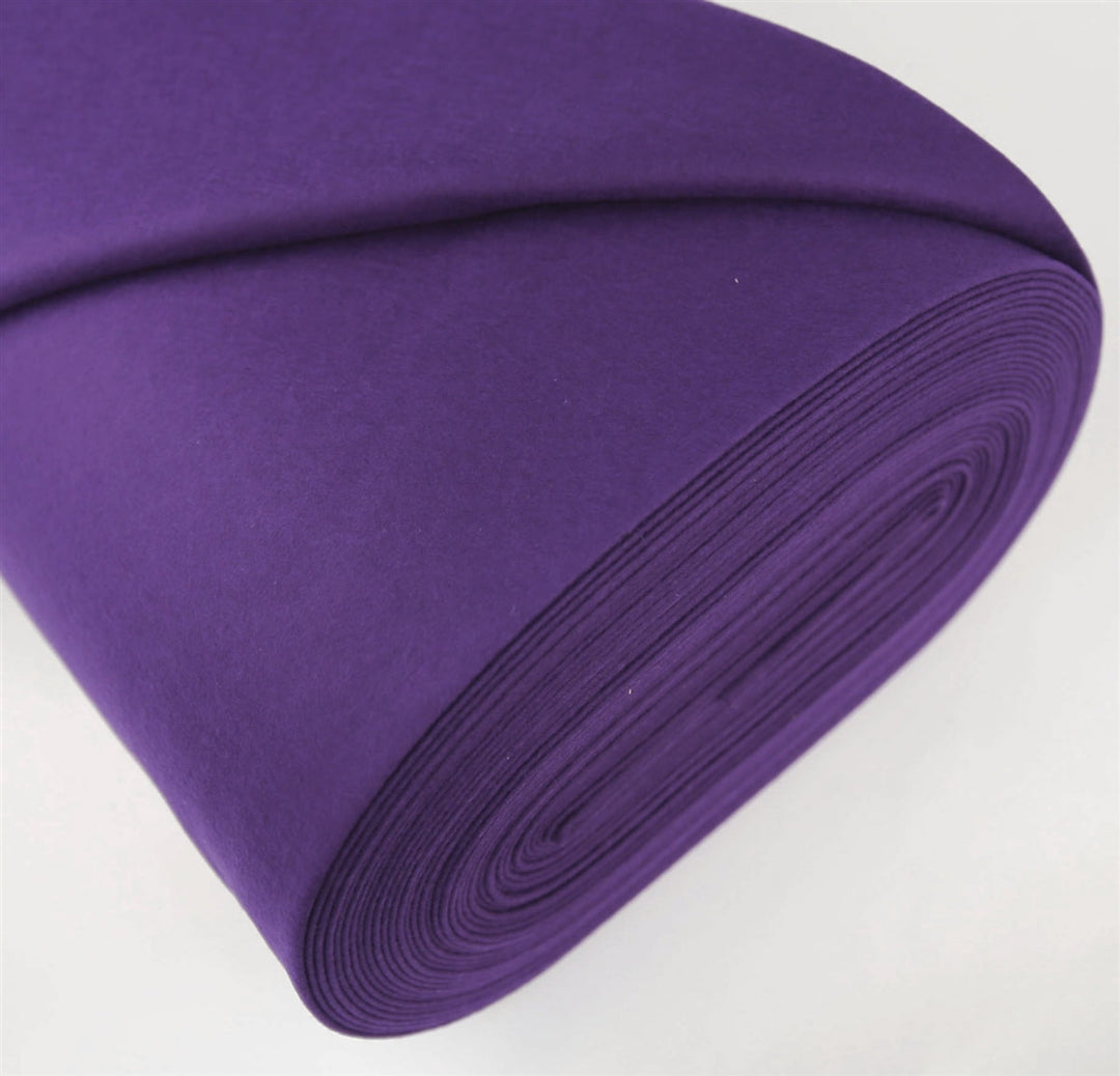 NEW Royal Purple 100% Merino Wool Felt