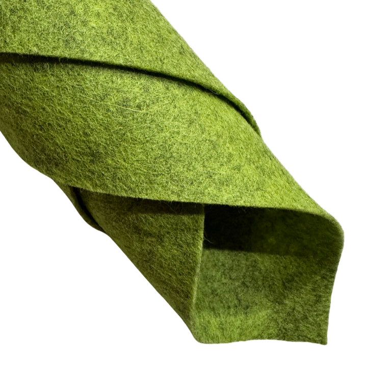 NEW Heather Lime Green Merino Wool Felt G1-042