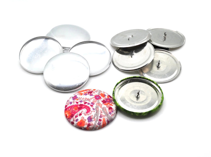 Boutons JACKOBINDI ~ 45mm (1+7/8) (Taille 75 US) Boutons auto-couverts 