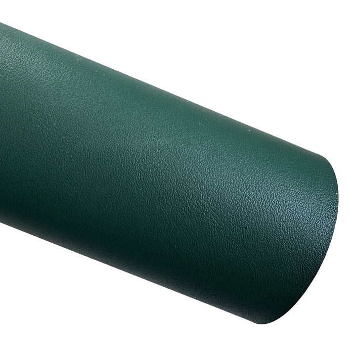 Green Smooth Leatherette - Thick 1.2mm - great for School Bows