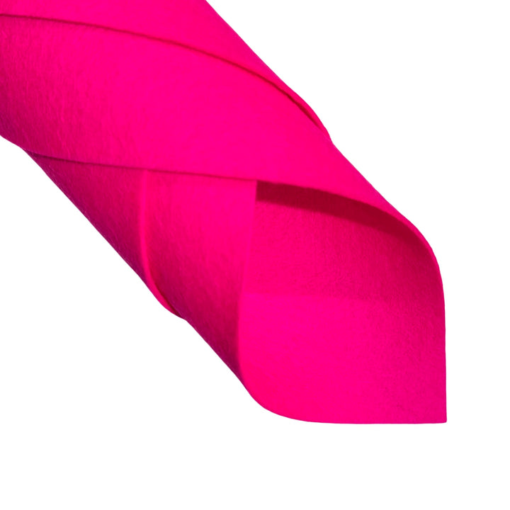NEW Hot Pink 100% Merino Wool Felt