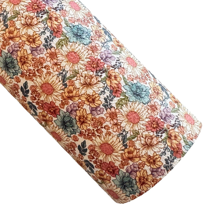 Jessica Floral Faux Leatherette