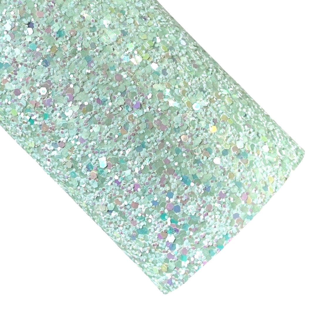 Paillettes épaisses pastel irisées vert clair - Fairy Dust