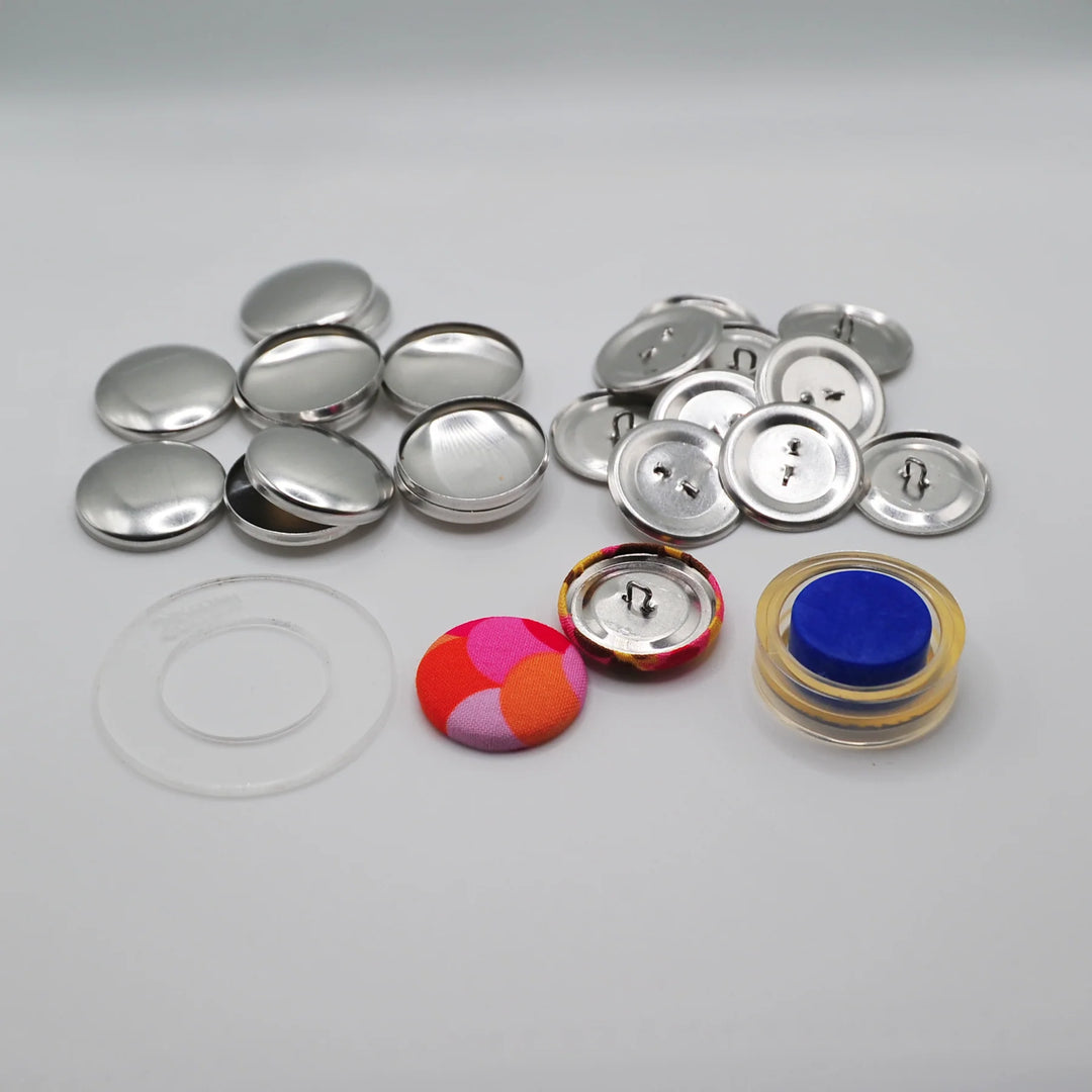 JACKOBINDI Buttons ~ 28mm (1+1/8 Inch) (Size 45 US) Self Cover Buttons ...