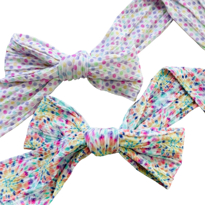 DIY Braided Knit Nylon Tube Strips - Various Patterns