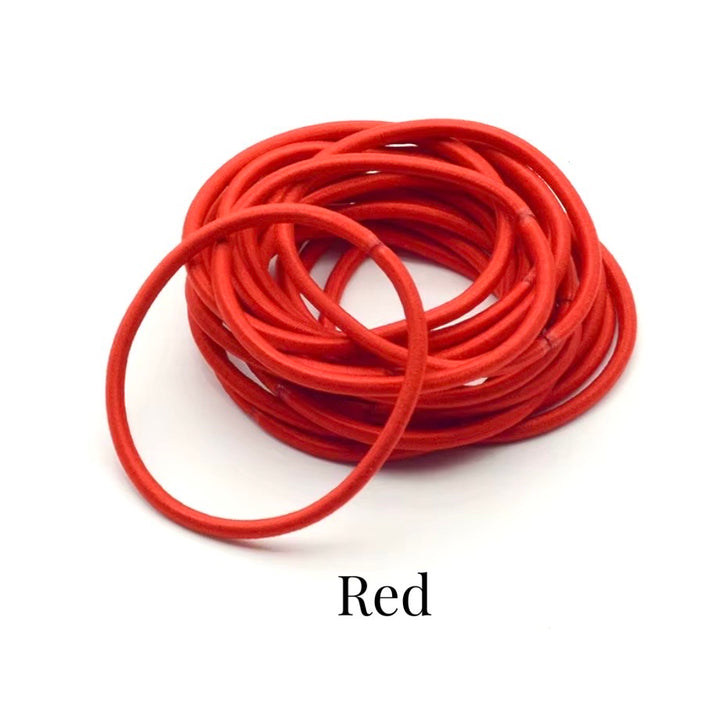 Élastiques fins pour cheveux. 