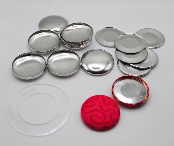 Jackobindi 38mm (1+1/2 Inch) (Size 60 US) Self Cover Buttons
