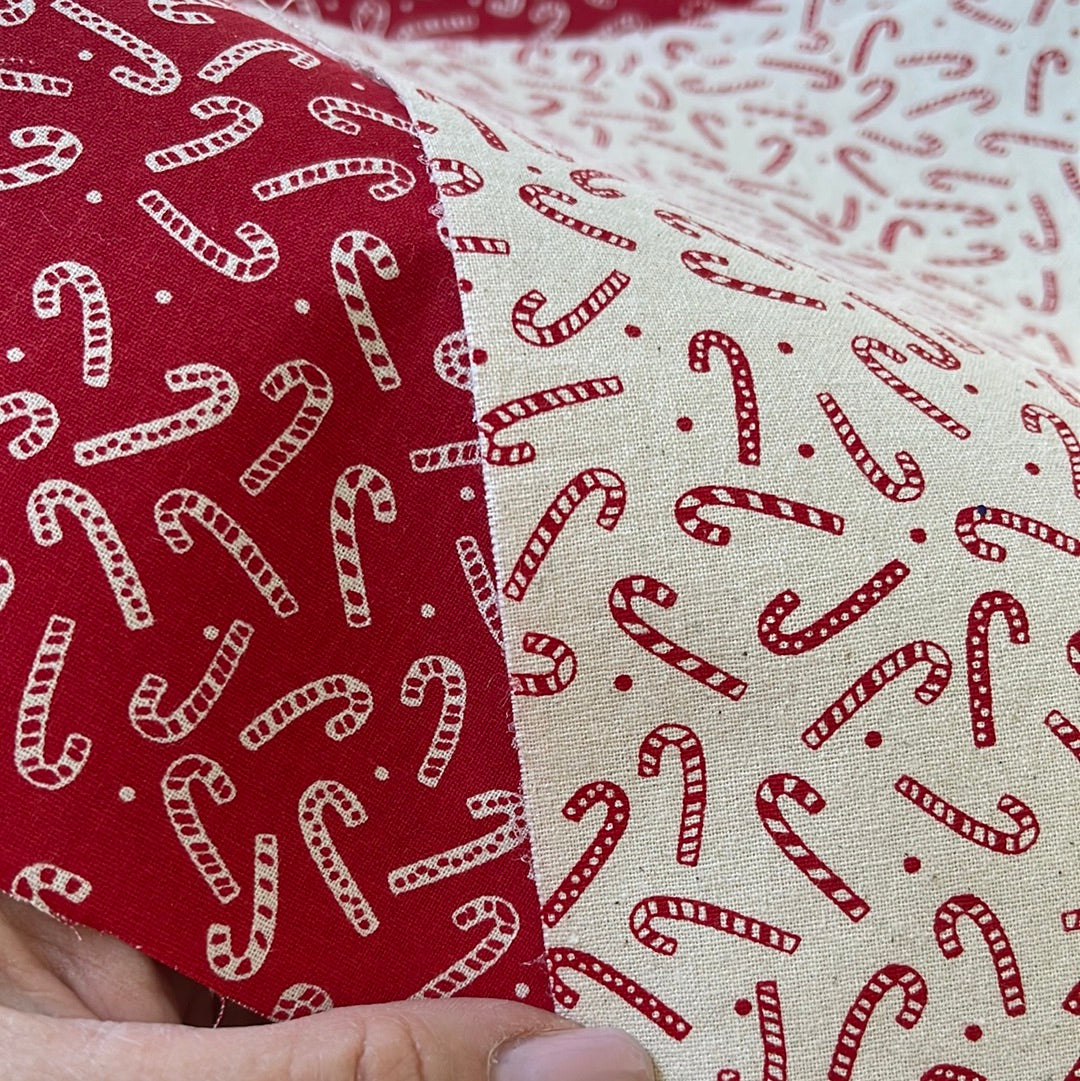 Candy Cane Felt Fabric Sheets