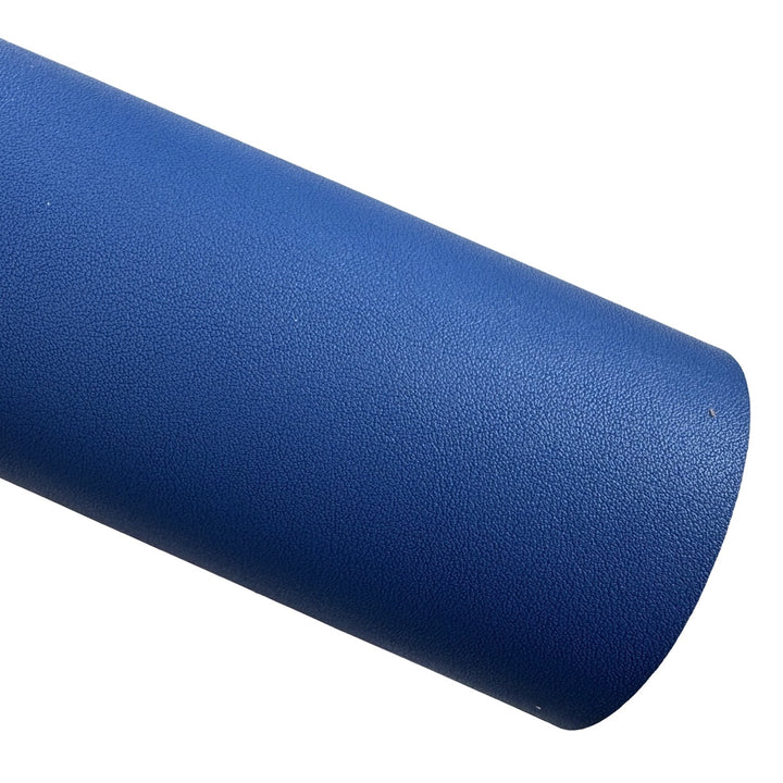 Blue Smooth Leatherette - Thick 1.2mm - great for School Bows