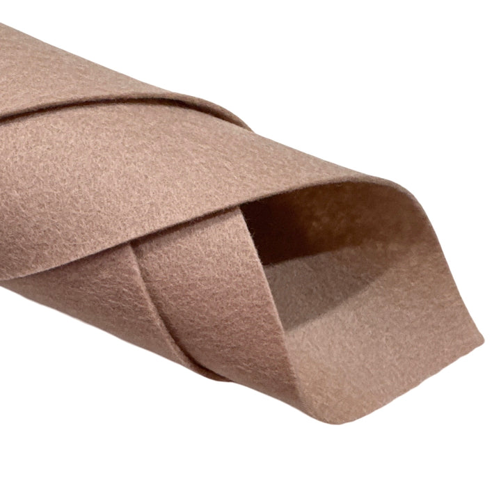 NEW Rosey Brown 100% Merino Wool Felt
