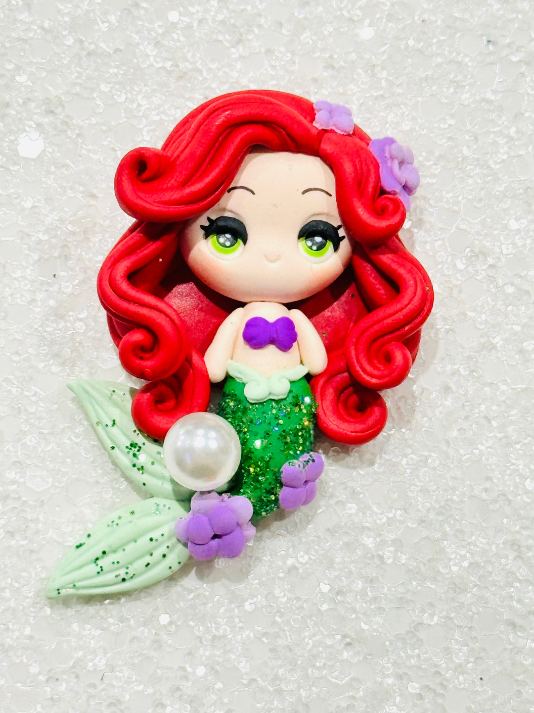 Ariel Mermaid with Pearl Bow Clay from Temptress Maker