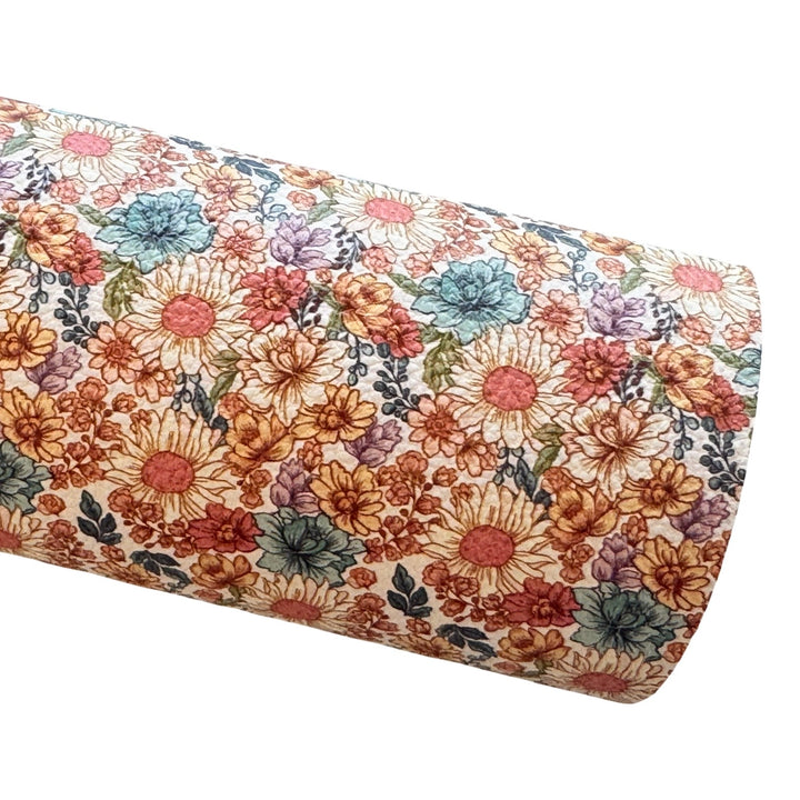 Jessica Floral Faux Leatherette