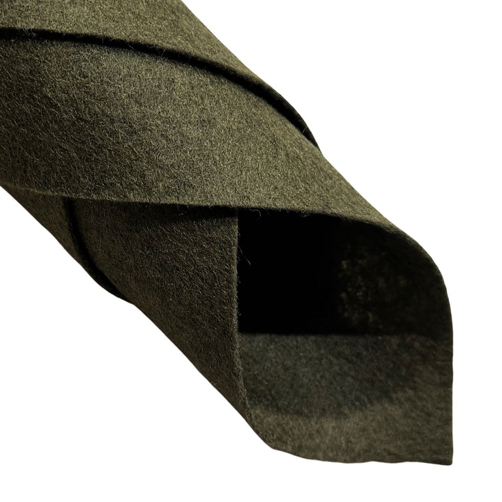 NEW Army Green Heather Merino Wool Felt G1-448