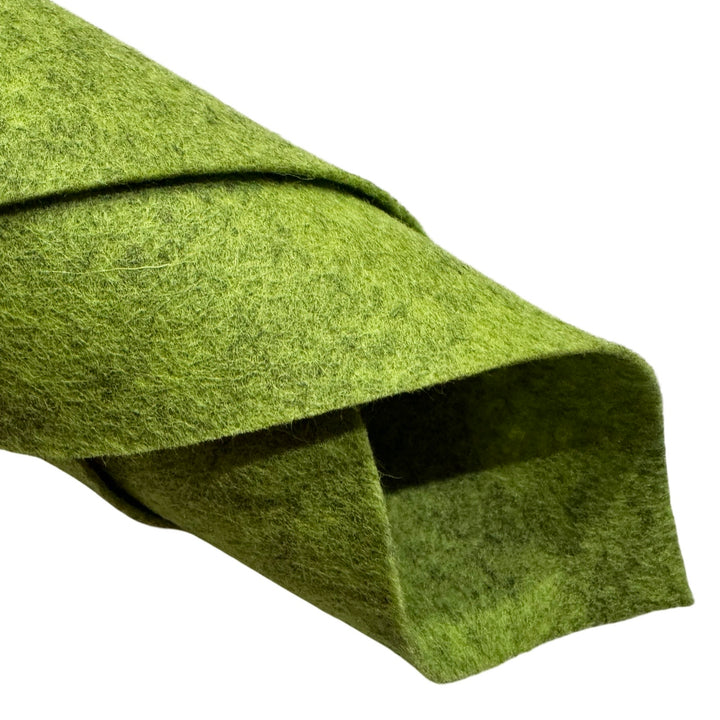 NEW Heather Lime Green Merino Wool Felt G1-042