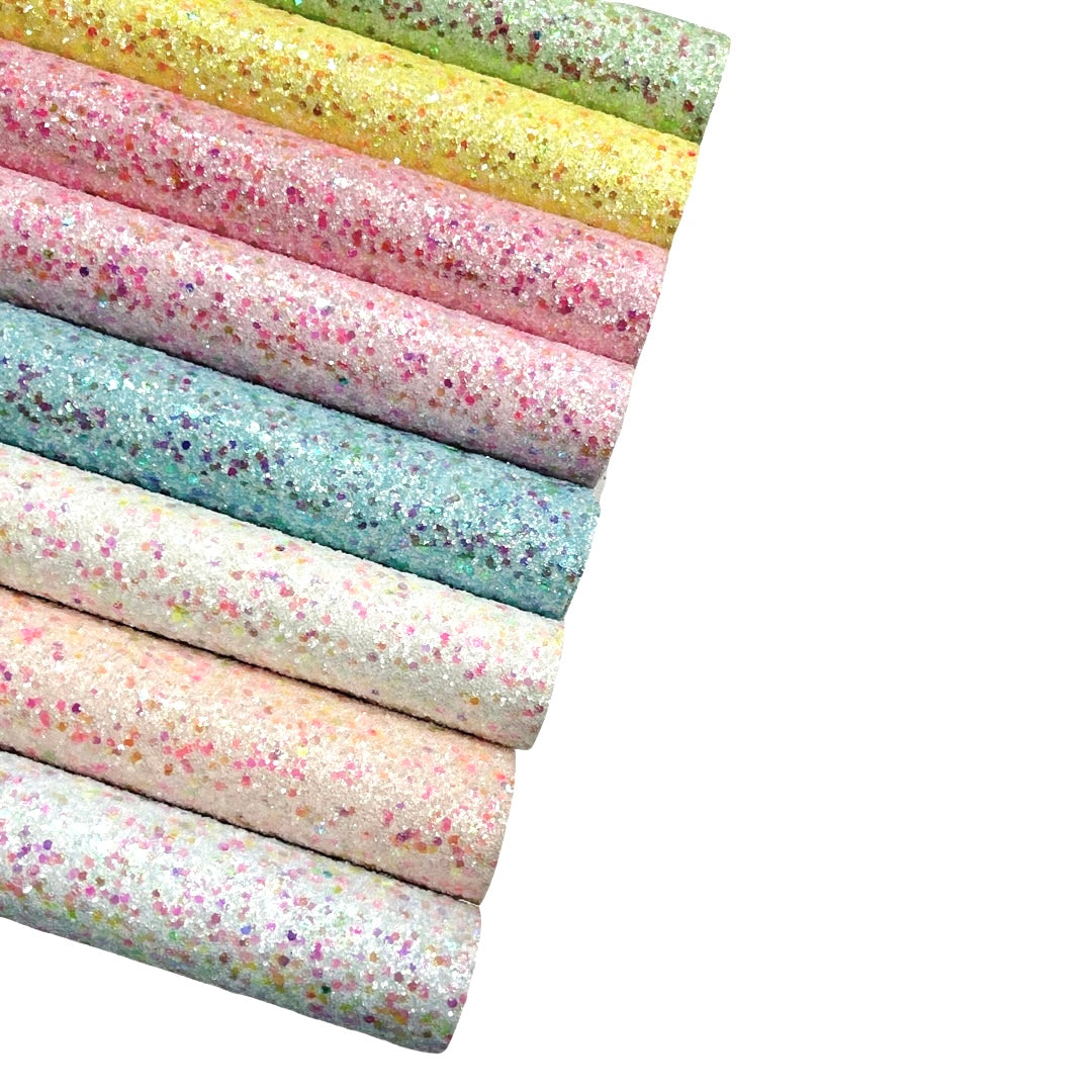 Blush Rainbow Unicorn Sparkles Chunky Glitter