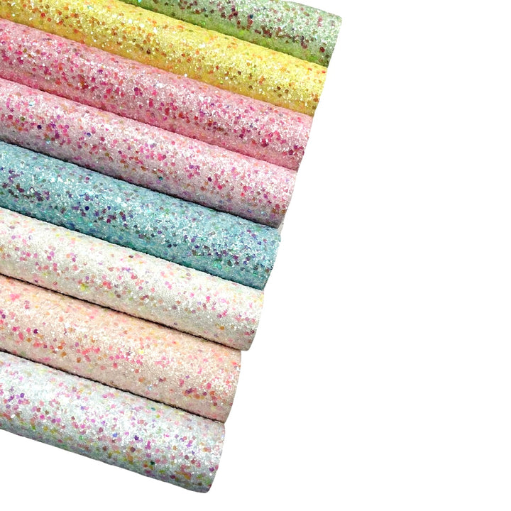 Blush Rainbow Unicorn Sparkles Chunky Glitter