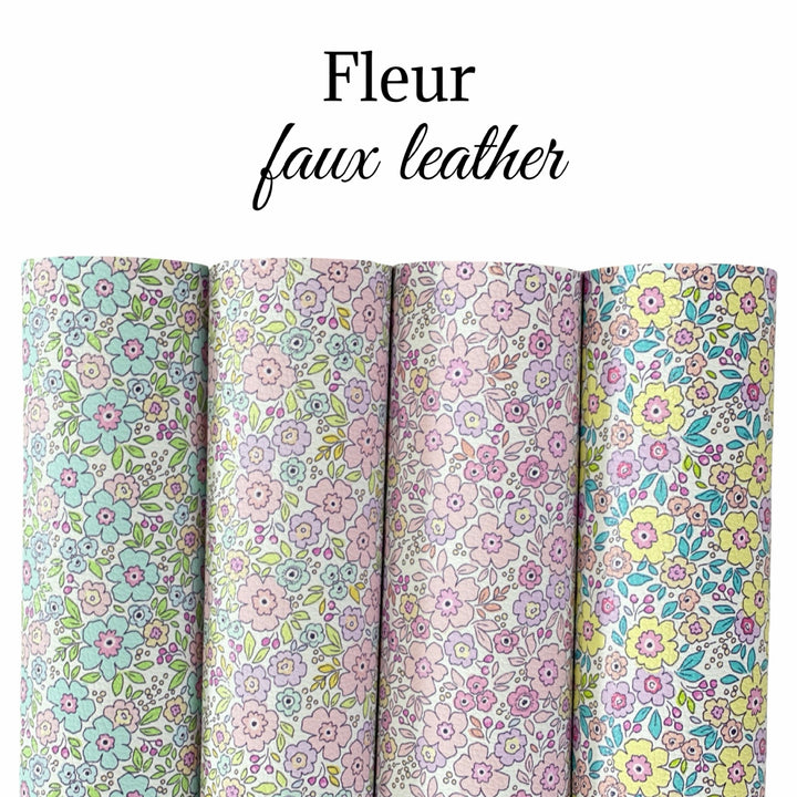 Fleur Faux Leatherette