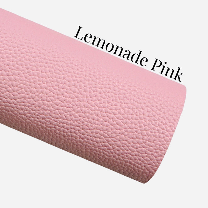 Lemonade Pink Faux Leatherette