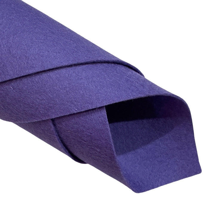 NEW Grape Purple 100% Merino Wool Felt