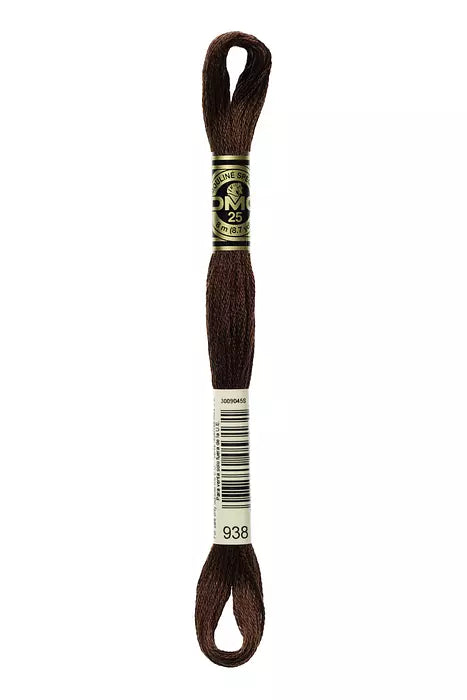 DMC Stranded Cotton Threads No. 938 Clove