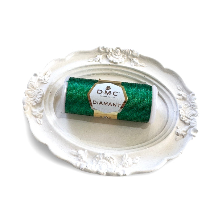 DMC Diamant - Green D699 - Hand Embroidery Thread - 35m