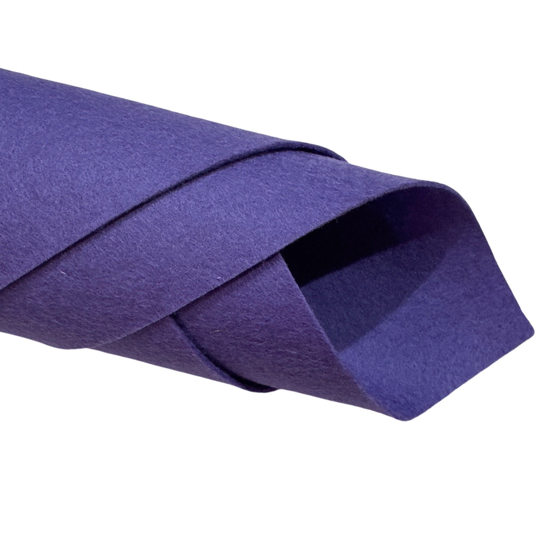 NEW Grape Purple 100% Merino Wool Felt