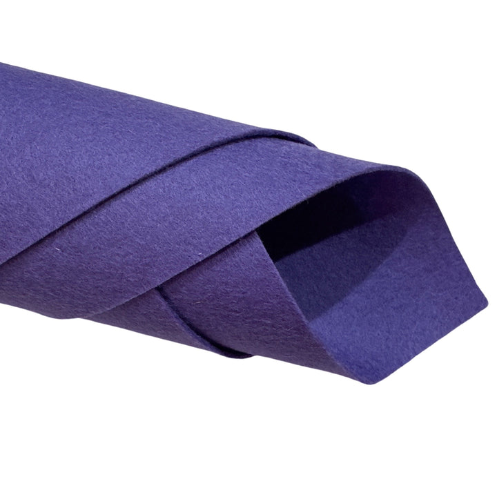 NEW Grape Purple 100% Merino Wool Felt