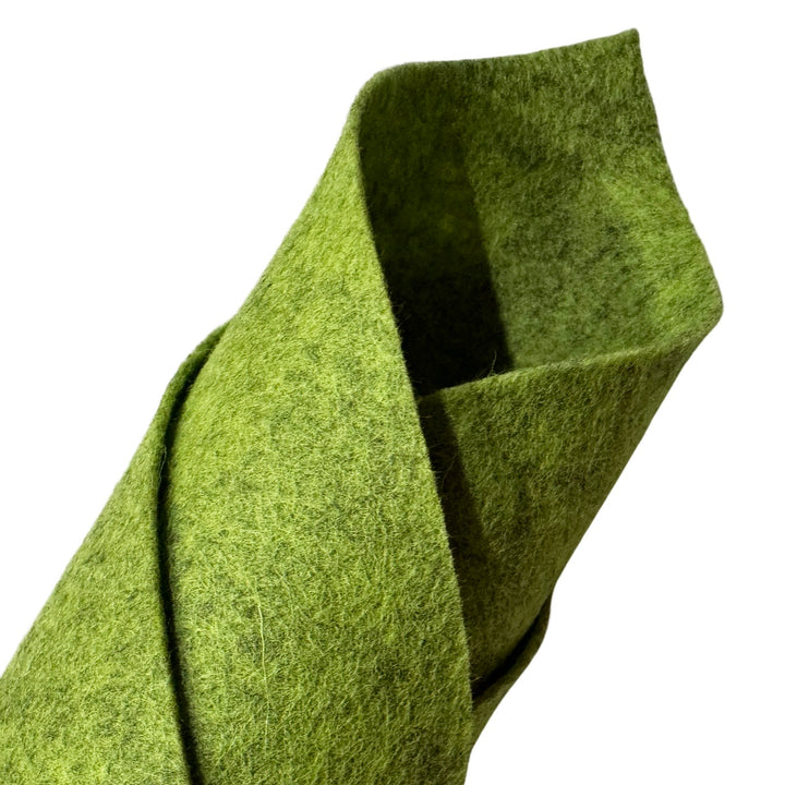 NEW Heather Lime Green Merino Wool Felt G1-042