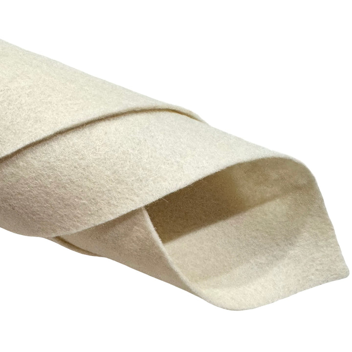 NEW Chantilly Cream Merino Wool Felt
