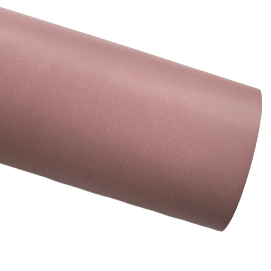 Muted Pinks Smooth Leatherette 5 Sheet Bundle