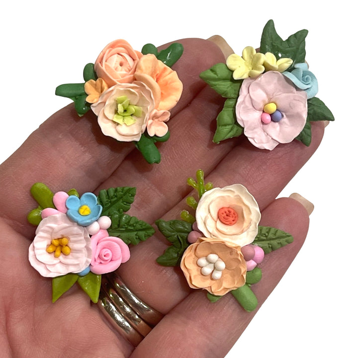 Clay Floral Bouquets